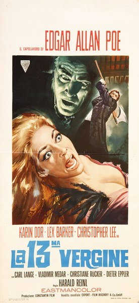 Locandina 2 for the film The Torture Chamber of Dr. Sadism (1967)