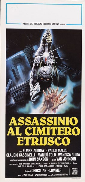 Assassinio al cimitero etrusco - Locandina 1