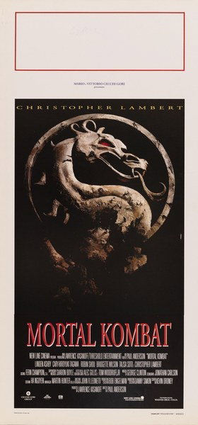 Locandina 1 per il film Mortal Kombat (1995), dipinto da Petrollo Massimo (Maxy)