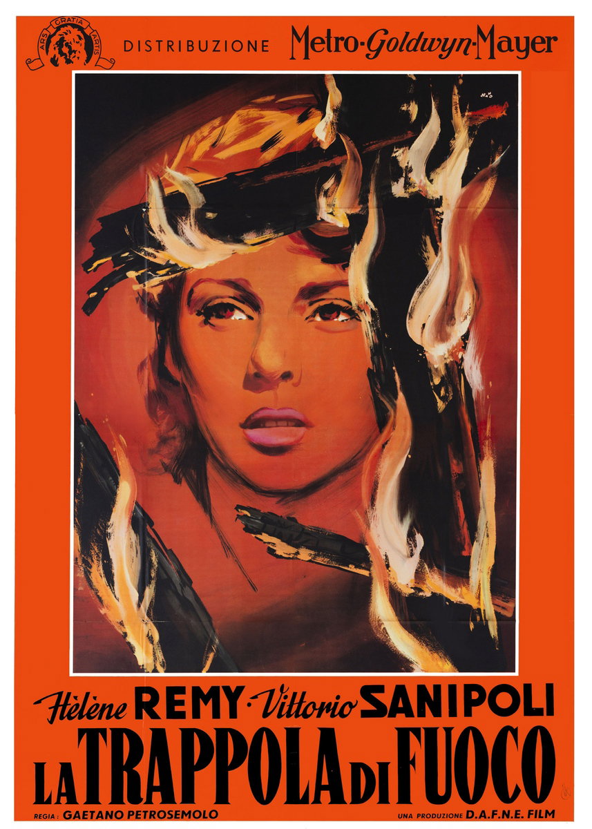 La trappola di fuoco - Manifesto 1