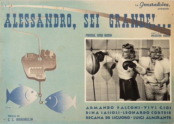 Alessandro sei grande - Fotobusta 1