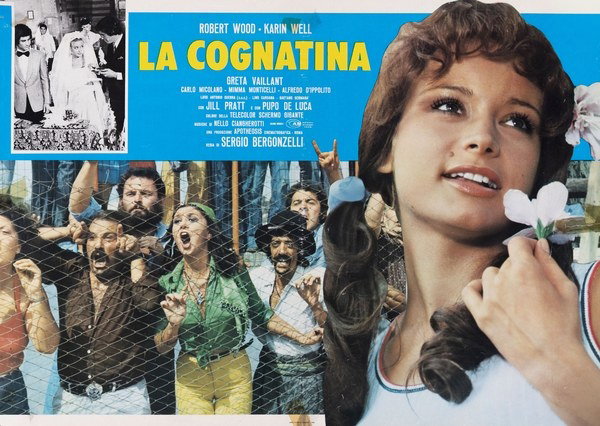 Fotobusta (Lobby Card) 5 for the film La cognatina (1975)
