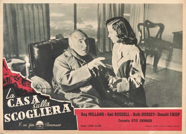 Lobby Card 2 for the film La casa sulla scogliera (1944)