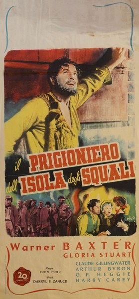 Il prigioniero dell'isola degli squali - Locandina 1