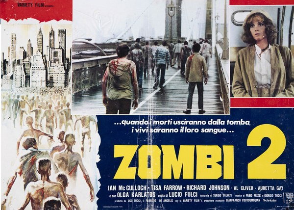 Fotobusta 3 per il film Zombi 2 (1979)