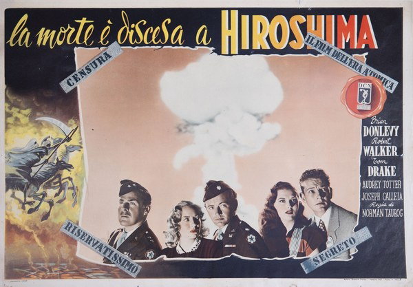 La morte è discesa a Hiroshima - Fotobusta 1
