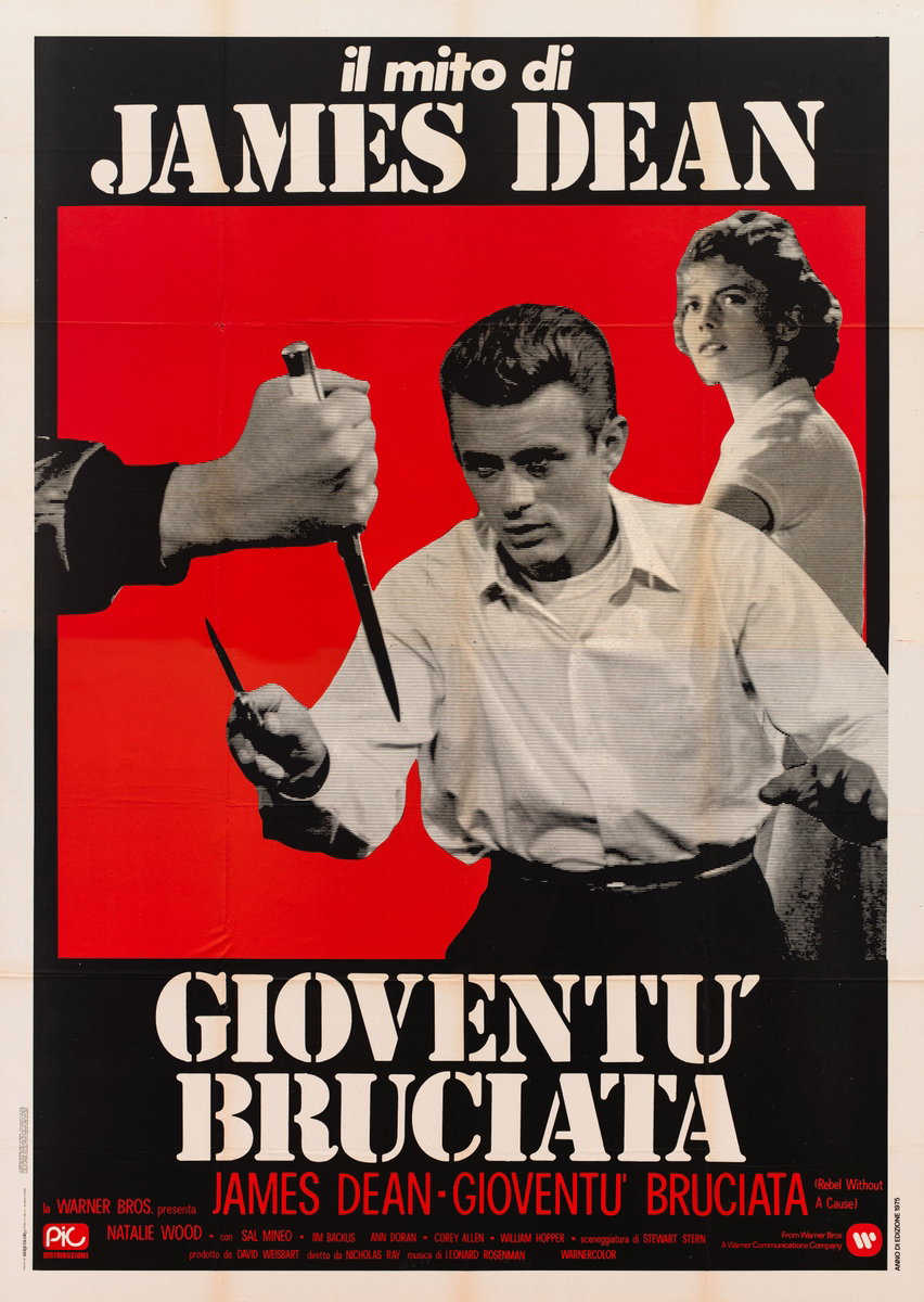 Poster 2 for the film Rebel Without a Cause (1955)