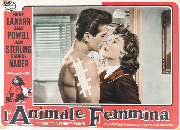 Fotobusta 2 per il film L'animale femmina (1958)