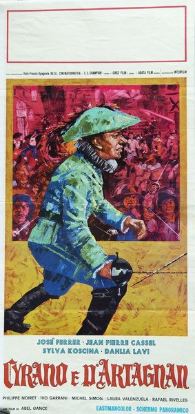 Cyrano and d'Artagnan - Lobby Card 1