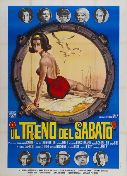 Il treno del sabato - Manifesto 1
