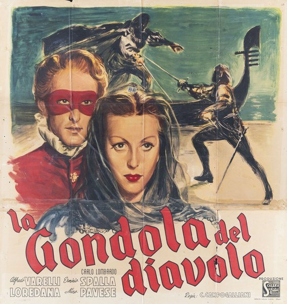 La gondola del diavolo - Manifesto 1