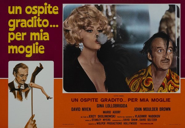 Lobby Card 2 for the film King, Queen, Knave (1972), painted by Luciano Crovato