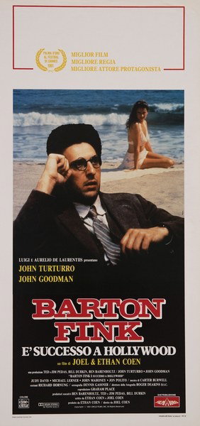 Locandina 1 per il film Barton Fink - E' successo a Hollywood (1991), dipinto da Petrollo Massimo (Maxy)