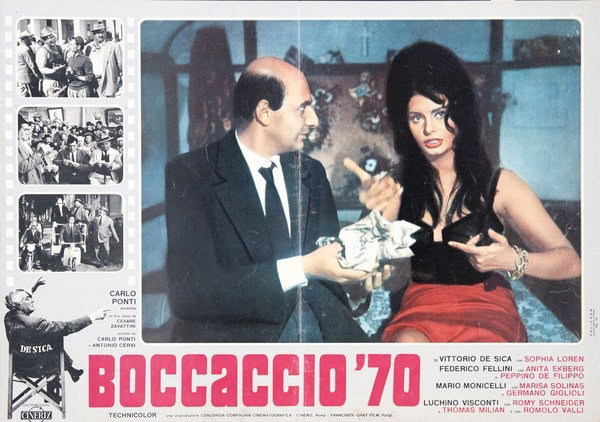 Boccaccio '70 - Fotobusta 1