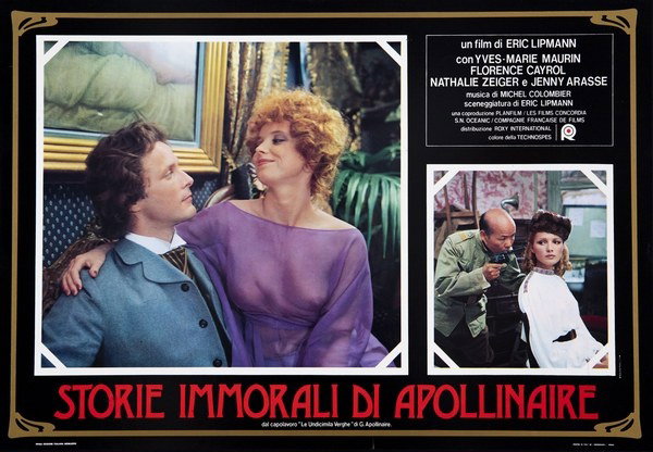 Lobby Card 4 for the film The 11,000 Sexes (1975), painted by Pierpaolo Scalera (visual)
