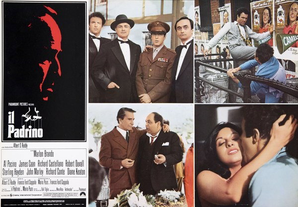 Fotobusta 5 per il film Il padrino (1972)