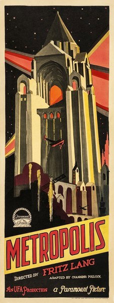 Manifesto 4 per il film Metropolis (1927)