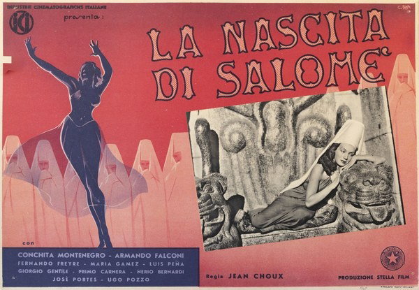 Fotobusta 2 per il film Nascita di Salomé (1940)