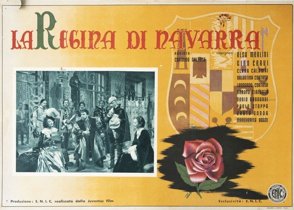 La regina di Navarra - Fotobusta 1