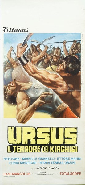 Hercules, Prisoner of Evil - Lobby Card 1