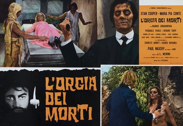 Fotobusta 9 per il film L'orgia dei morti (1973)