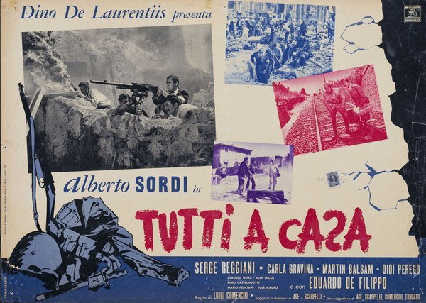 Fotobusta 2 per il film Tutti a casa (1960)