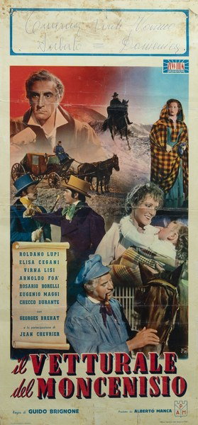 Il vetturale del Moncenisio - Locandina 1