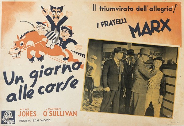 Un giorno alle corse - Fotobusta 1