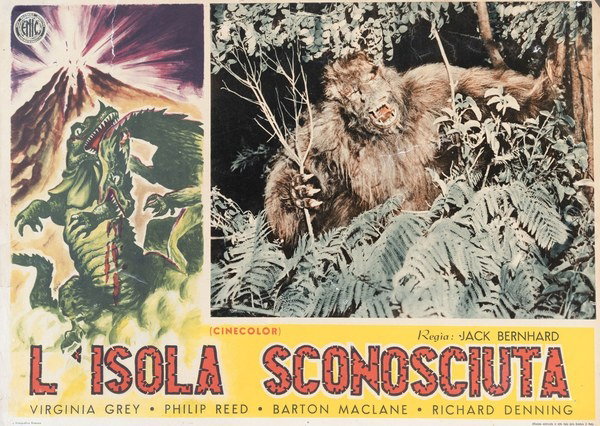 L'isola sconosciuta - Fotobusta 1