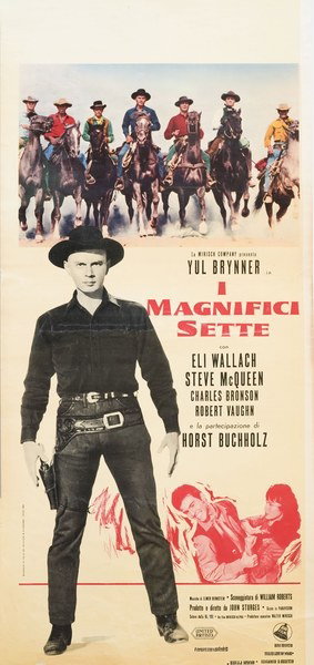 Locandina 2 for the film The Magnificent Seven (1960)