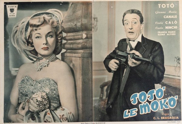 Fotobusta 4 per il film Totò le Mokò (1949)