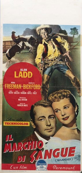 Locandina 2 per il film Il marchio di sangue (1950)