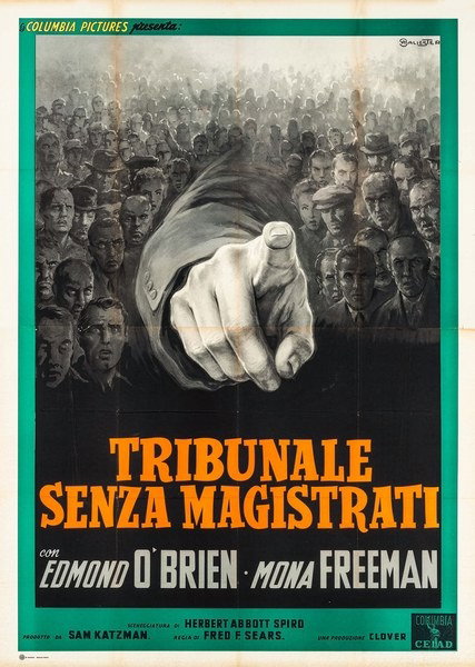 Tribunale senza magistrati - Poster 1