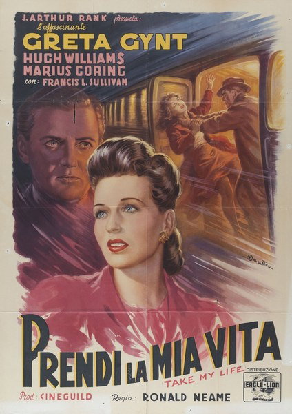 Prendi la mia vita - Manifesto 1