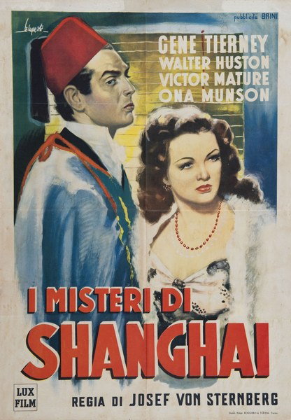 I misteri di Shanghai - Manifesto 1
