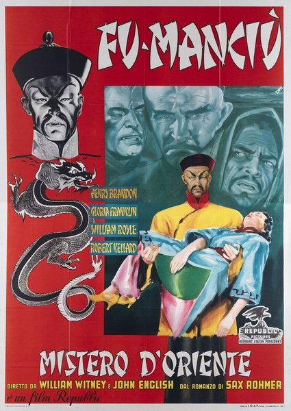 Manifesto 2 per il film Drums of Fu Manchu (1943)