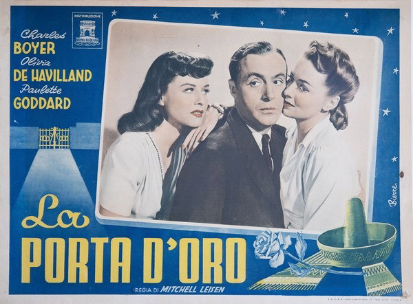 La porta d'oro - Fotobusta 1