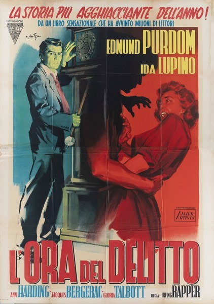 L'ora del delitto - Manifesto 1