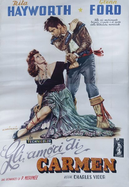 Gli amori di Carmen - Manifesto 3