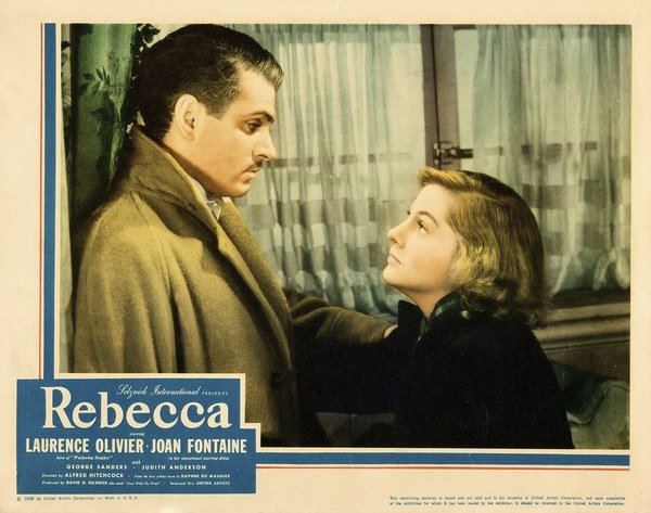 Fotobusta 2 per il film Rebecca - La prima moglie (1940)