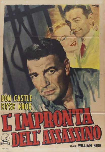 L'impronta dell'assassino - Manifesto 1