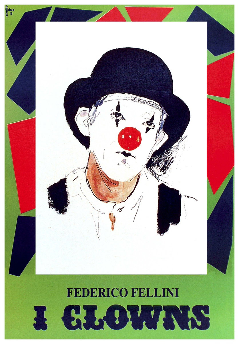 Manifesto 4 per il film I clowns (1970)