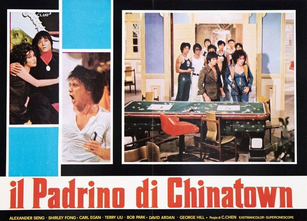 Fotobusta 4 per il film Il padrino di Chinatown (1977)