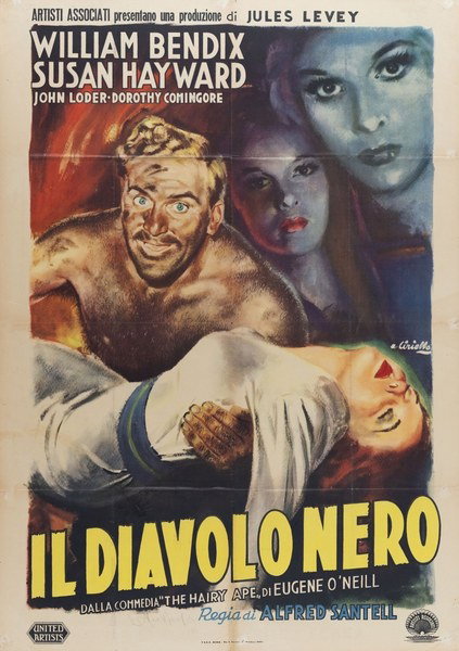 Il diavolo nero - Manifesto 1