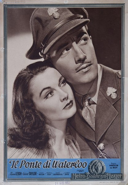 Fotobusta 2 per il film Il ponte di Waterloo (1940)