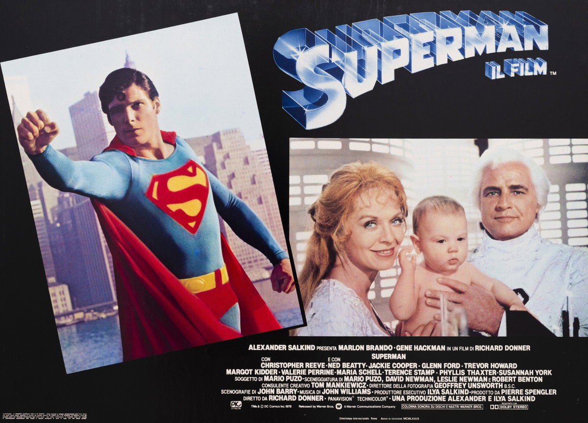 Fotobusta 2 per il film Superman (1978)