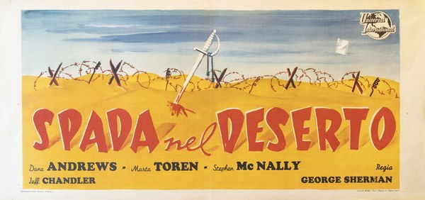 Spada del deserto - Lobby Card 1