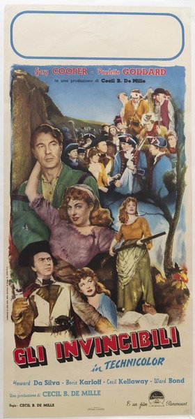 Locandina 2 per il film Gli invincibili (1947)