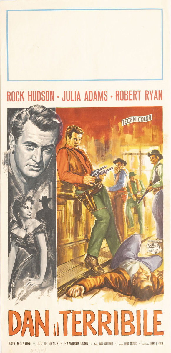 Locandina 2 per il film Dan il terribile (1952)