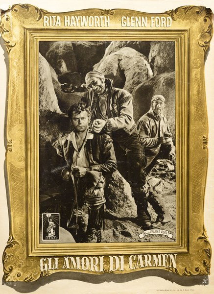 Fotobusta 5 per il film Gli amori di Carmen (1948)